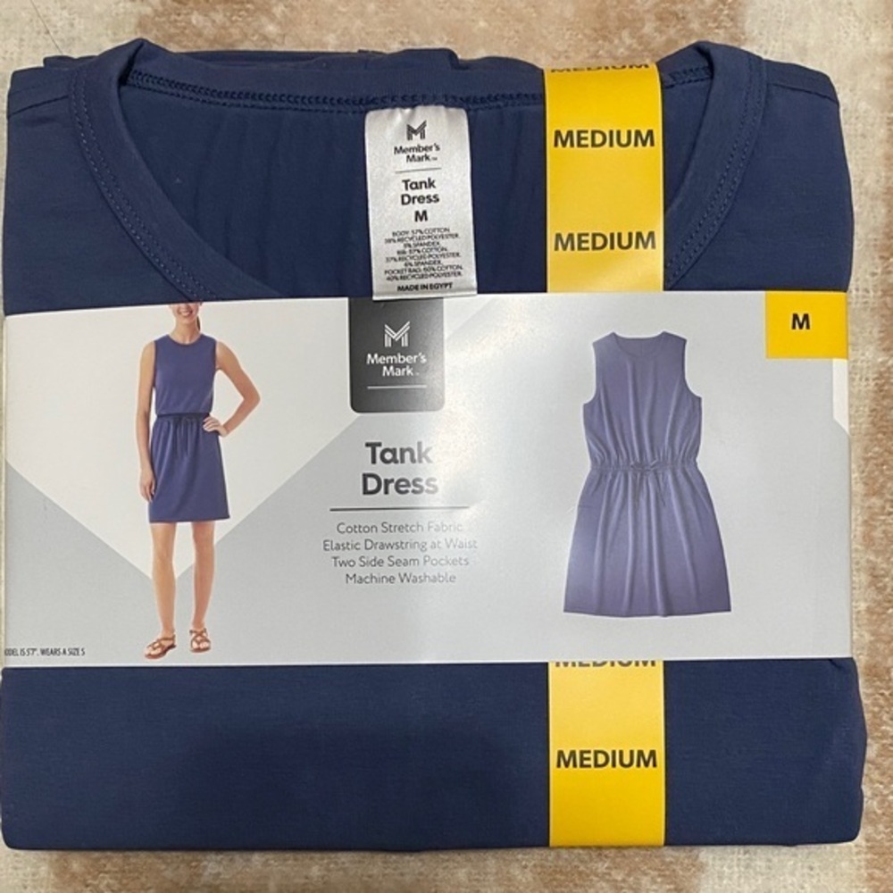 Member's Mark Women's Navy Tank Dress